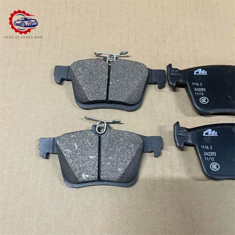 Automobile Braking System Brake Pad Set Ceramic Low Metal Brake Pads 3Q0 698 451 F for Audi A6Q3 Volkswagen Tiguan