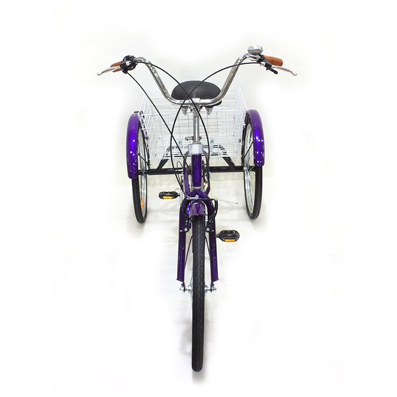 Pedicab Tricycle Velo Tricycle Bicicleta Triciclo Adulto 3 Wheeler Bikes for Adults Tricycles for Adults 26inch