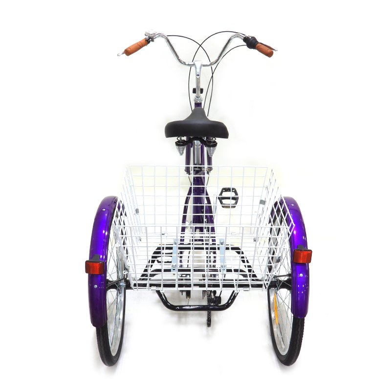 Pedicab Tricycle Velo Tricycle Bicicleta Triciclo Adulto 3 Wheeler Bikes for Adults Tricycles for Adults 26inch
