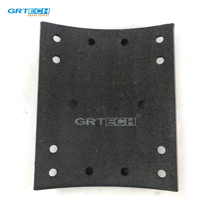 14 Holes Auto Brake System Heavy Duty Truck Brake Parts Drum Brake Lining for Howo