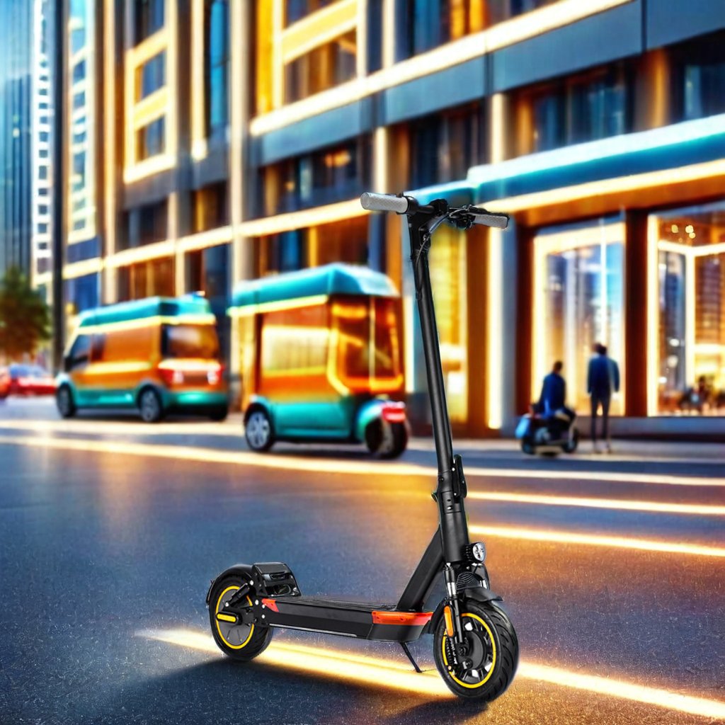 2024 High-Speed Folding Electric Scooter for Adults Powerful and Fast With Connectivity