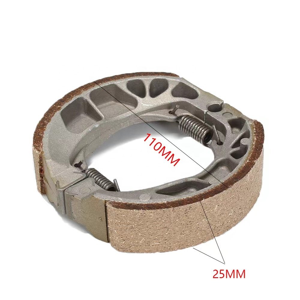CG 125 Brake Shoe for Motorcycle Brake Parts With Good Lining Material