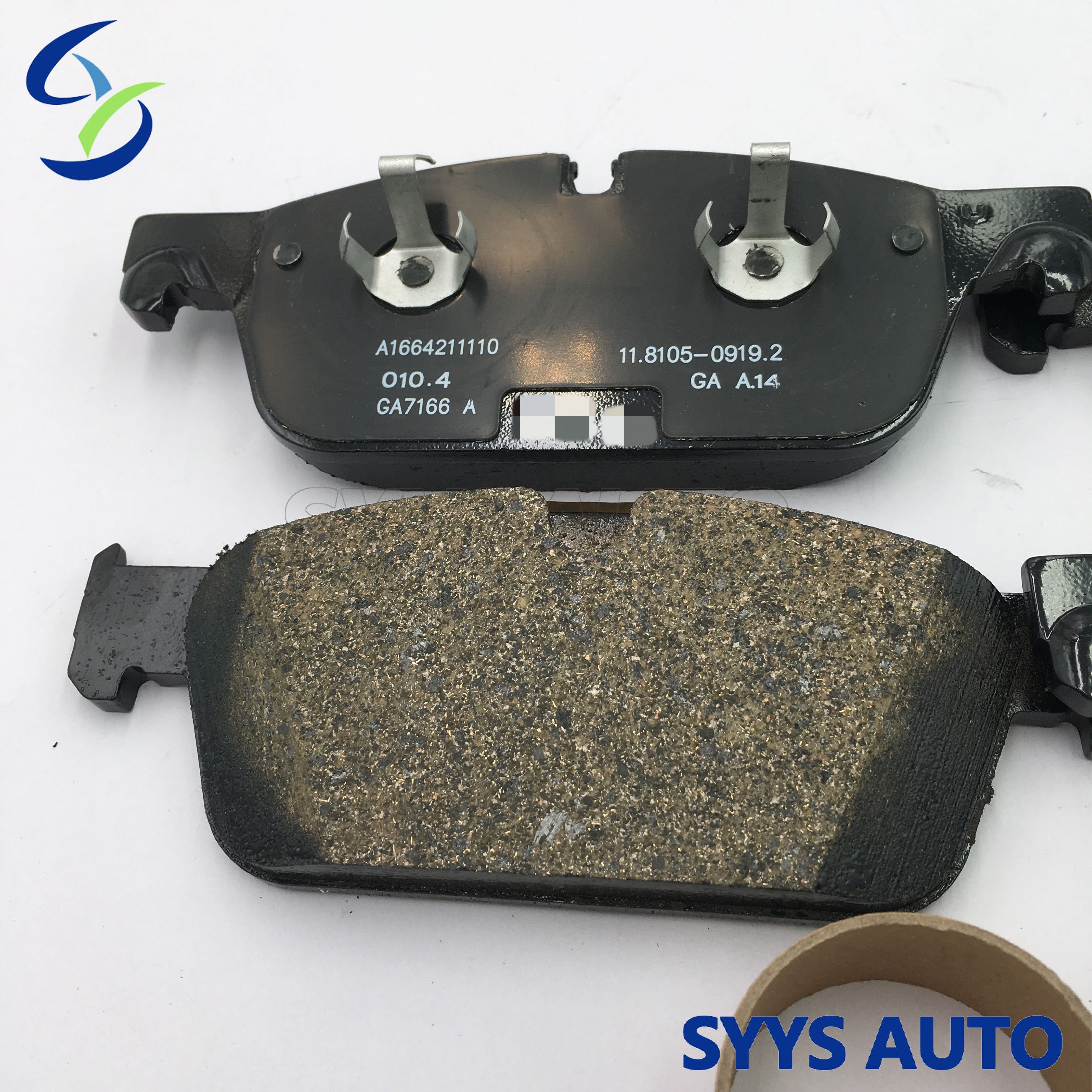 0074207920 Front Brake Pads for Mercedes Benz W166 X166 A0074207920 A0064203620 A0084200020 A0004200405 A0064203720 A0074200920