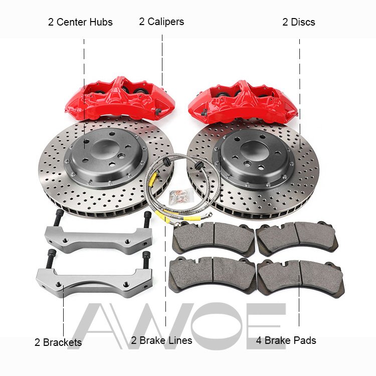 Auto Parts Infiniti Q50/QX50/QX60 SUV Alpha New 6pot GT6 Front Racing Brake Kit Performance Upgrade Rear Wheel Brake Calipers