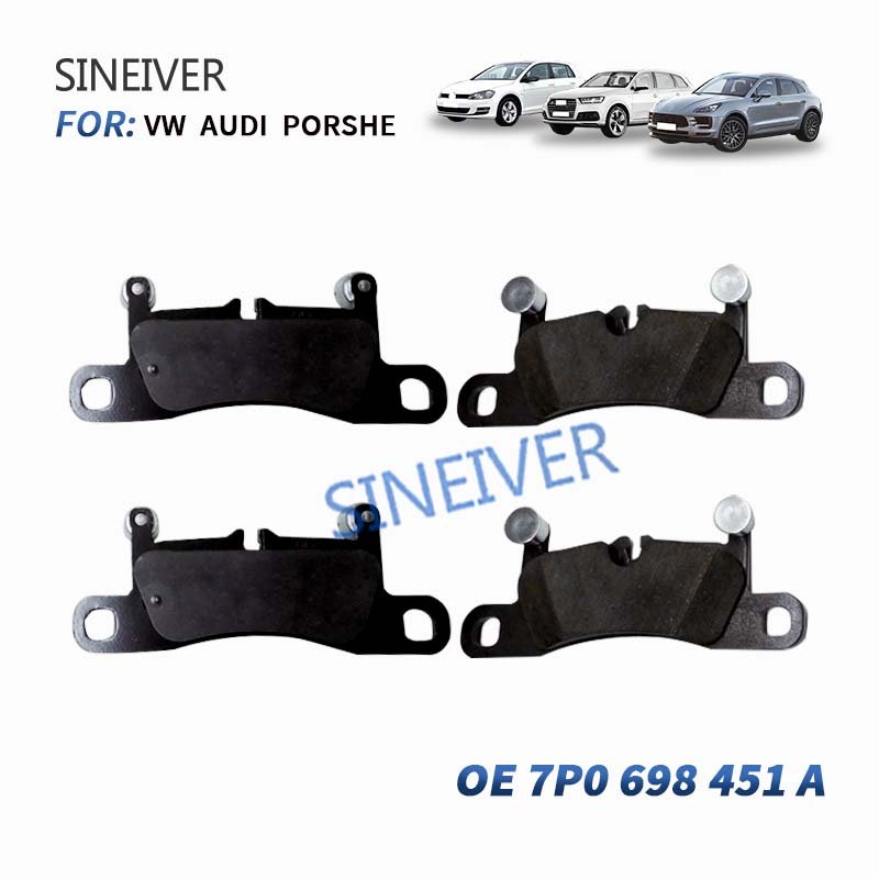 Applicable to the Brake Pads of Volkswagen Touareg 2015-2018 7P0698451 Automotive Brake System