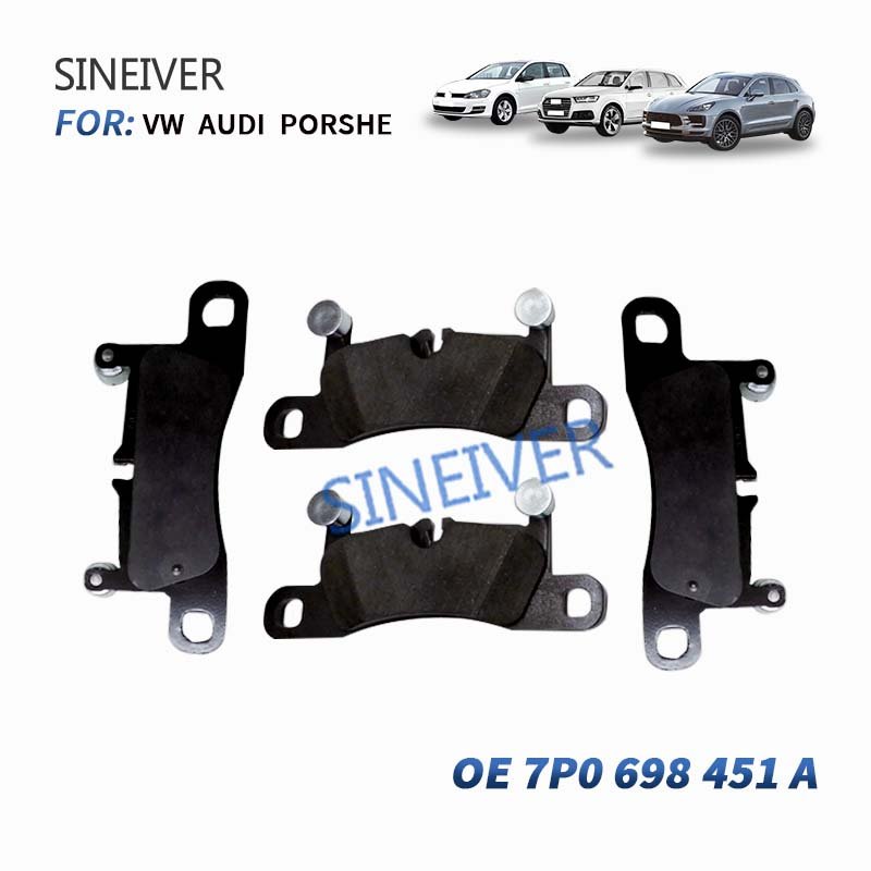 Applicable to the Brake Pads of Volkswagen Touareg 2015-2018 7P0698451 Automotive Brake System