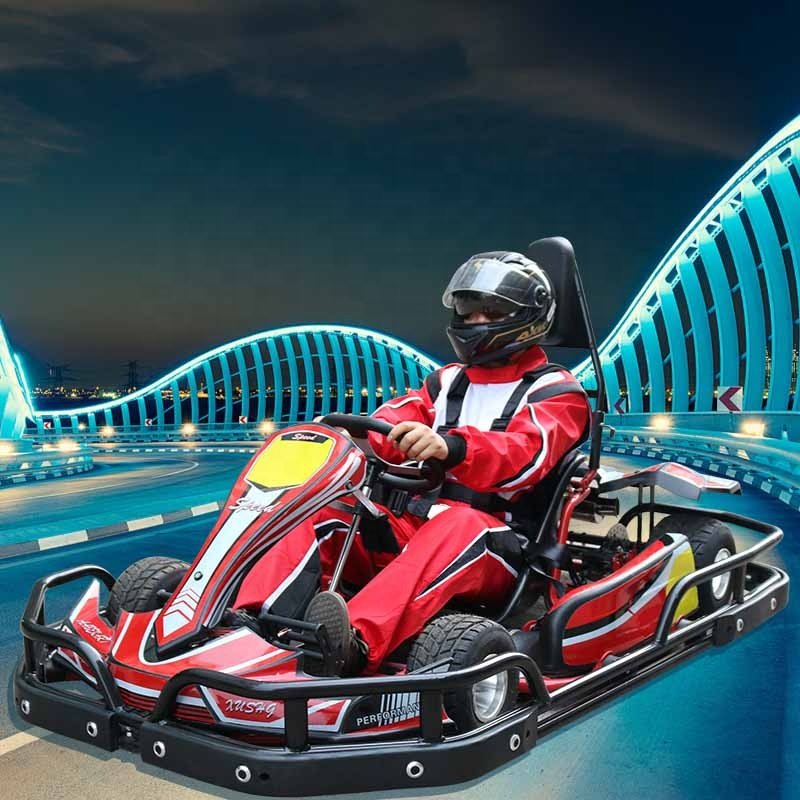 Single Seat Go-Kart Four-Stroke 200cc Engine Go Kart Kids Wholesale Racing Go Karts for Sale