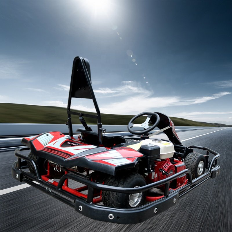 Single Seat Go-Kart Four-Stroke 200cc Engine Go Kart Kids Wholesale Racing Go Karts for Sale
