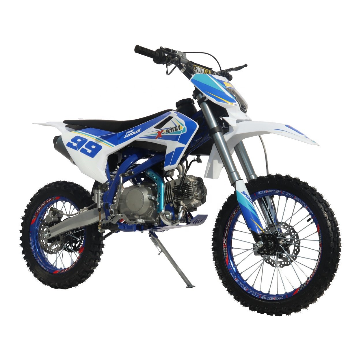 D7-18 Off-road Motorcycles Motorbike Cross Pocket Bike Pit Bike 4 Stroke Engine Gas 125cc Dirt Bike for Sale