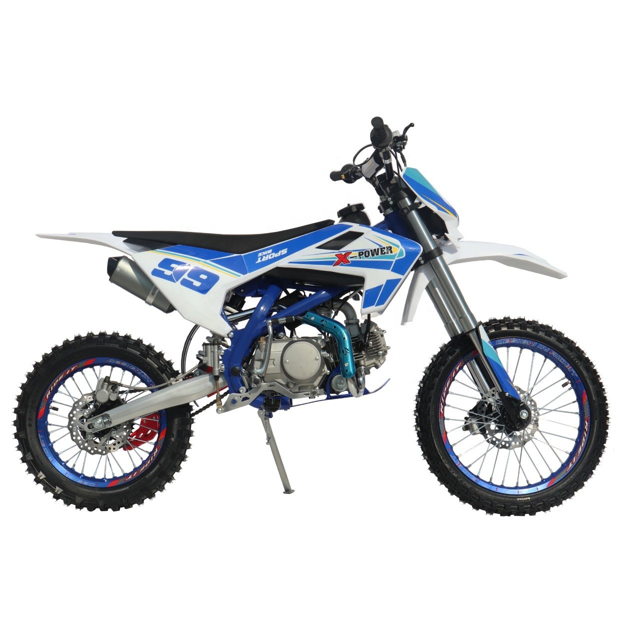 D7-18 Off-road Motorcycles Motorbike Cross Pocket Bike Pit Bike 4 Stroke Engine Gas 125cc Dirt Bike for Sale