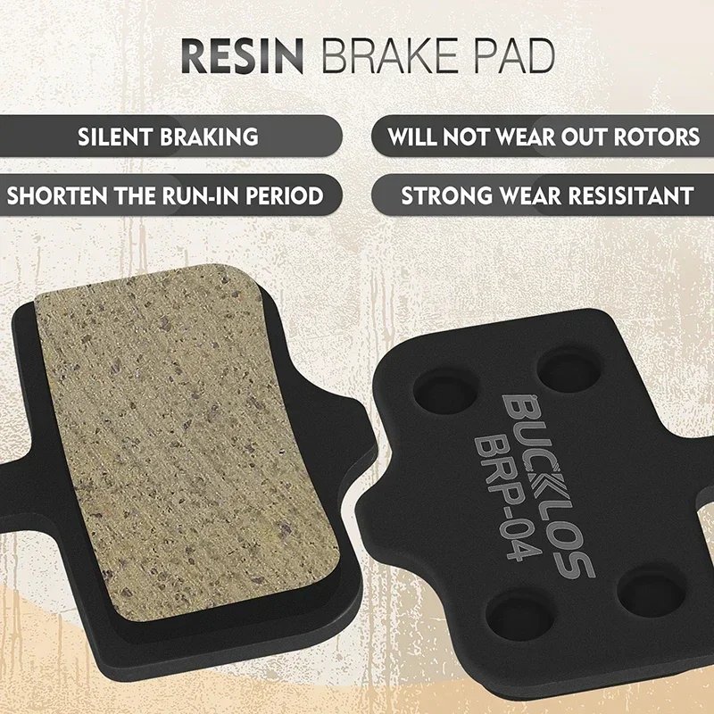 BUCKLOS Bicycle Disc Brake Pads Semi-metallic Disc Brake Pads for XO XX DB1 DB3 DB5 Disc Brake Pads