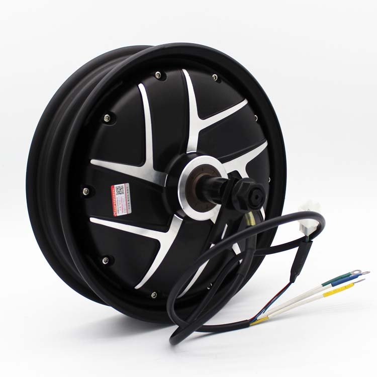 YUMA 10 Inch 1000w/3000W BLDC Hub Motor for Electric Scooter Motorcycle Bike YMMOTOR