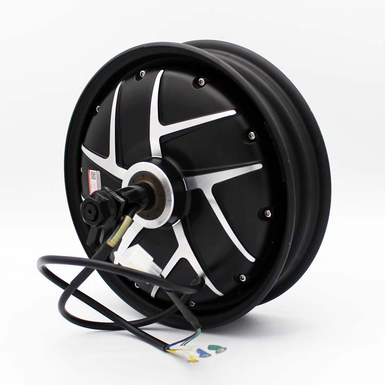 YUMA 10 Inch 1000w/3000W BLDC Hub Motor for Electric Scooter Motorcycle Bike YMMOTOR