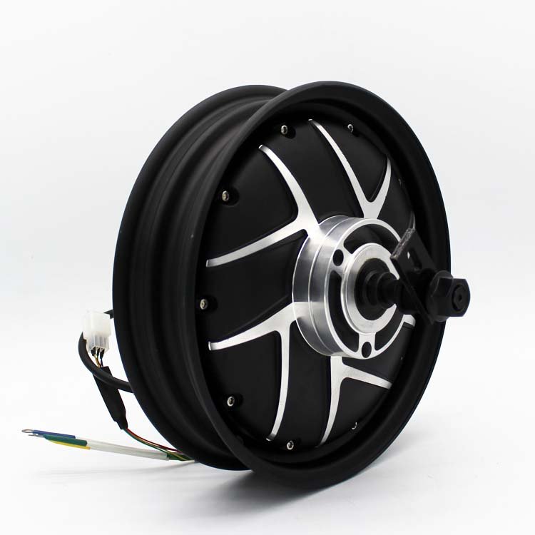 YUMA 10 Inch 1000w/3000W BLDC Hub Motor for Electric Scooter Motorcycle Bike YMMOTOR