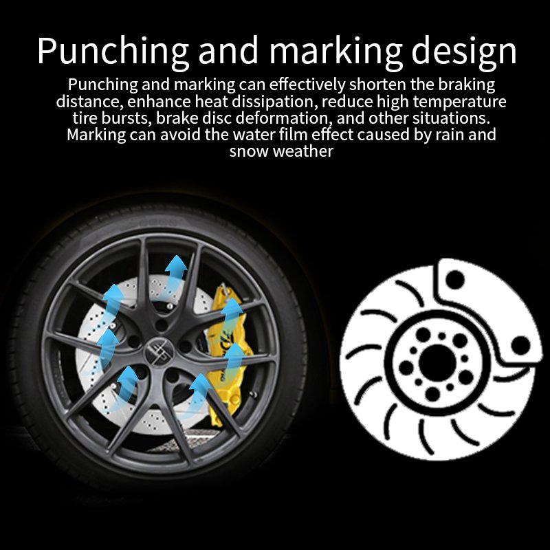 Feidun Brand Resolve Brake Shaking Noiseless Car Brake Disc for Opel Insignia