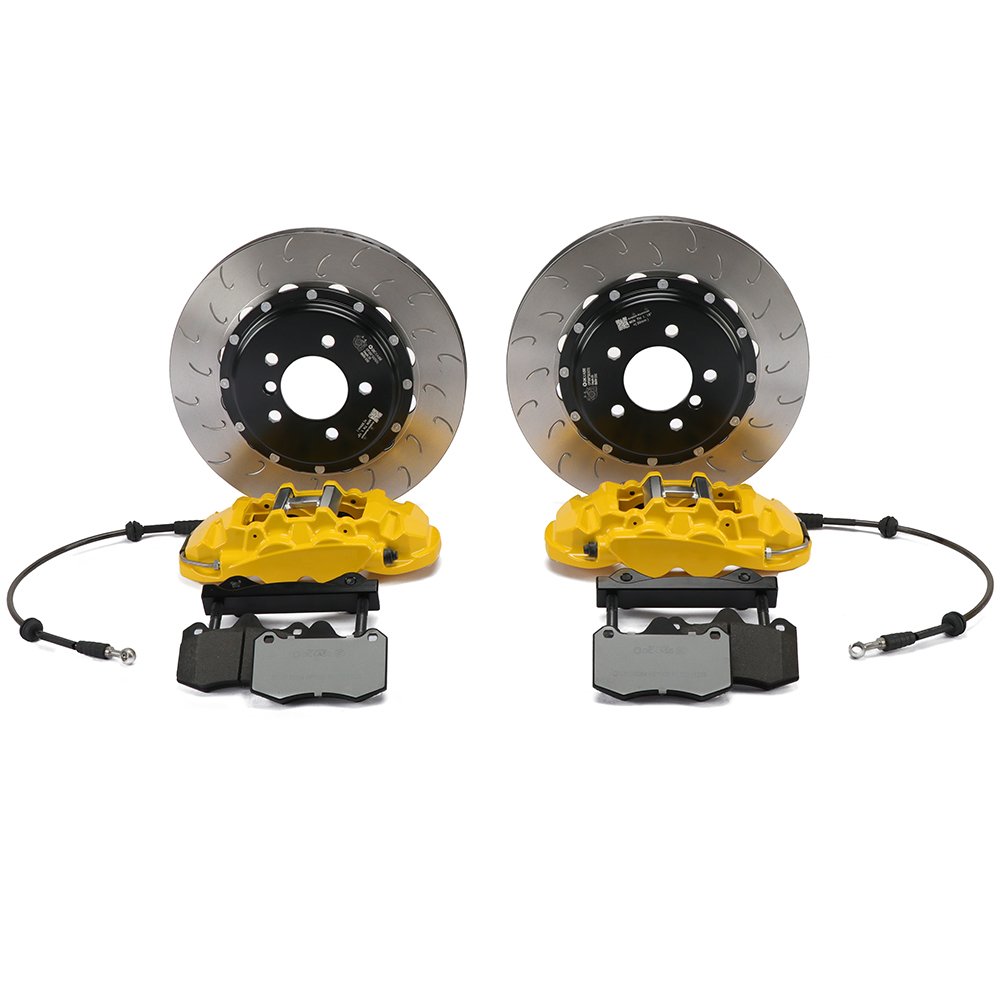 19 Inch 4 Pot Brake Caliper Kit 8560 Racing Brake for Volkswagen Touareg 2005