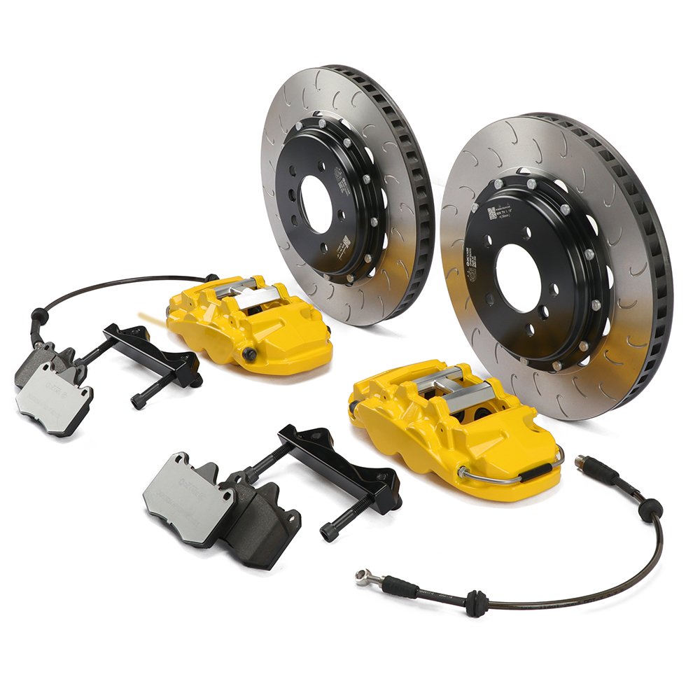 19 Inch 4 Pot Brake Caliper Kit 8560 Racing Brake for Volkswagen Touareg 2005