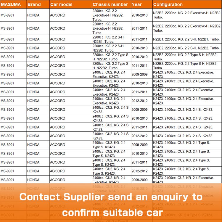 MS-8901 MASUMA High Quality Brake Pads Ceramic Auto Brake Pads for Hyundai for Toyota for Corolla Brake Pads