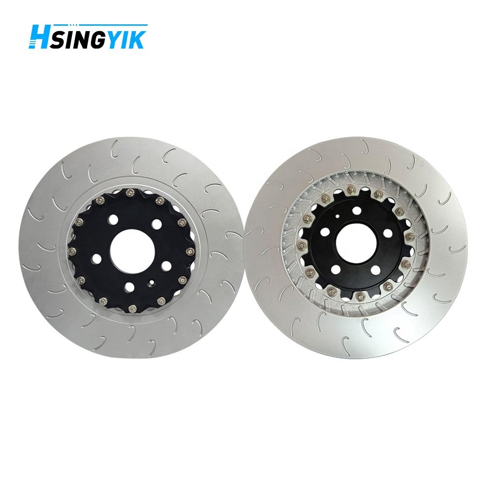 Hsingyik High Quality Auto Parts 4M0615601P 350X28MM 2 Piece Rear Brake Disc for Audi Q7 4M0615601J
