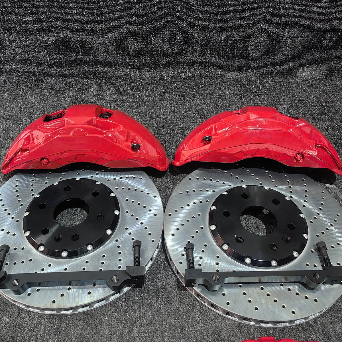Car Accessories Front Best Brake Systems AK10 10 Pot & 4 Piston Calipers Electronic Parking Brake for LX600 RZ550e LC500 Series