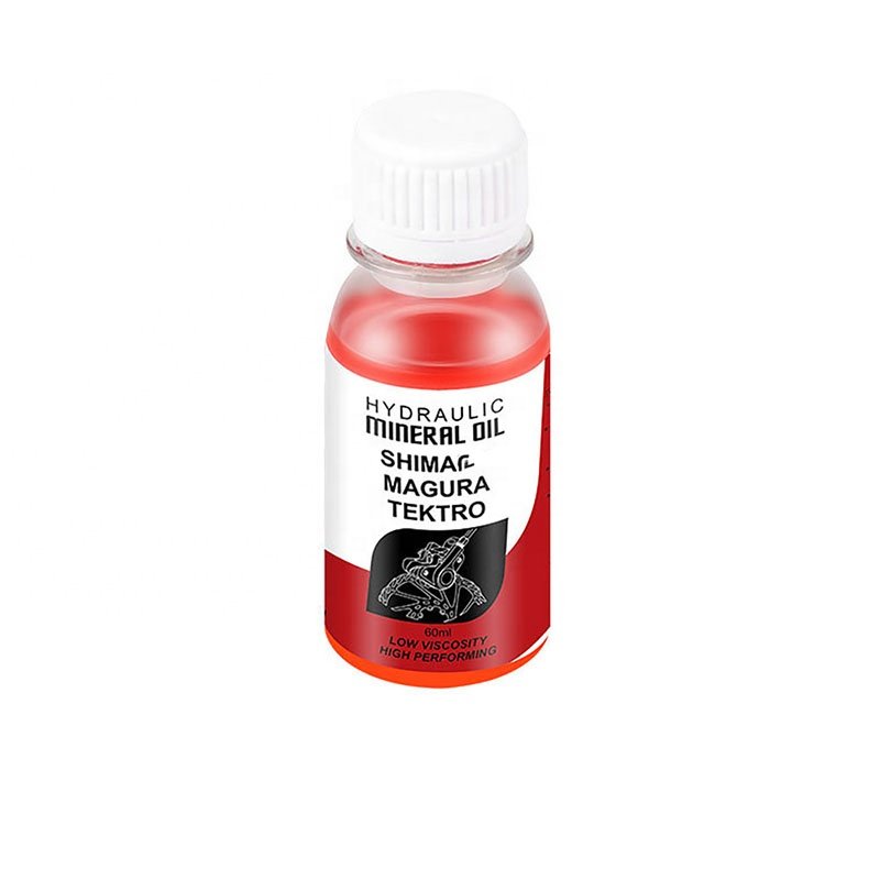 Bicycle Hydraulic Disc Brake Oil Bleeding Tool Mountain Bike Disc Brake Oil Tool for SHIMANO, MAGURA with 60ml Mineral Oil