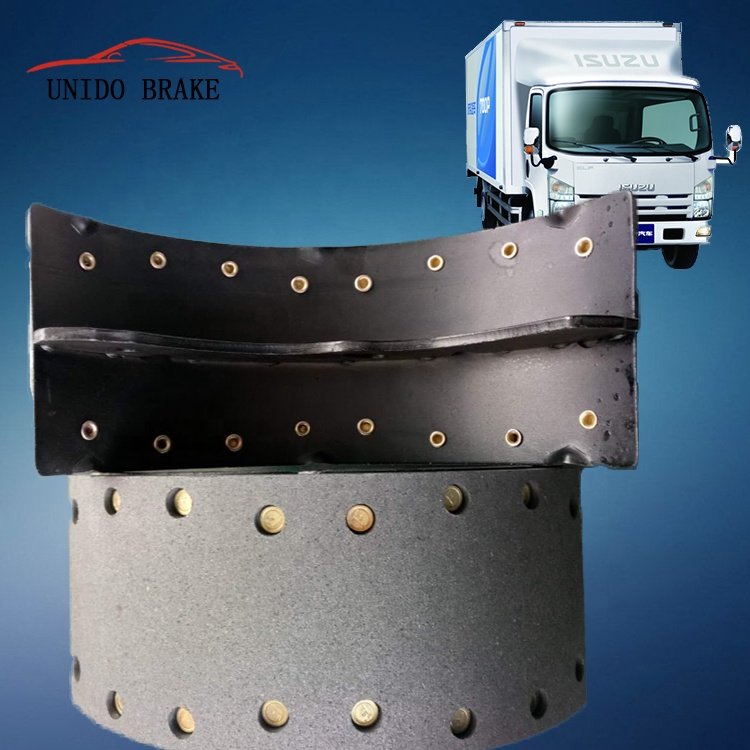China Wholesale Good Quality OE 97724179 S792 Apply for GMC Truck 700P Riveted Truck Drum Brake Shoe Set