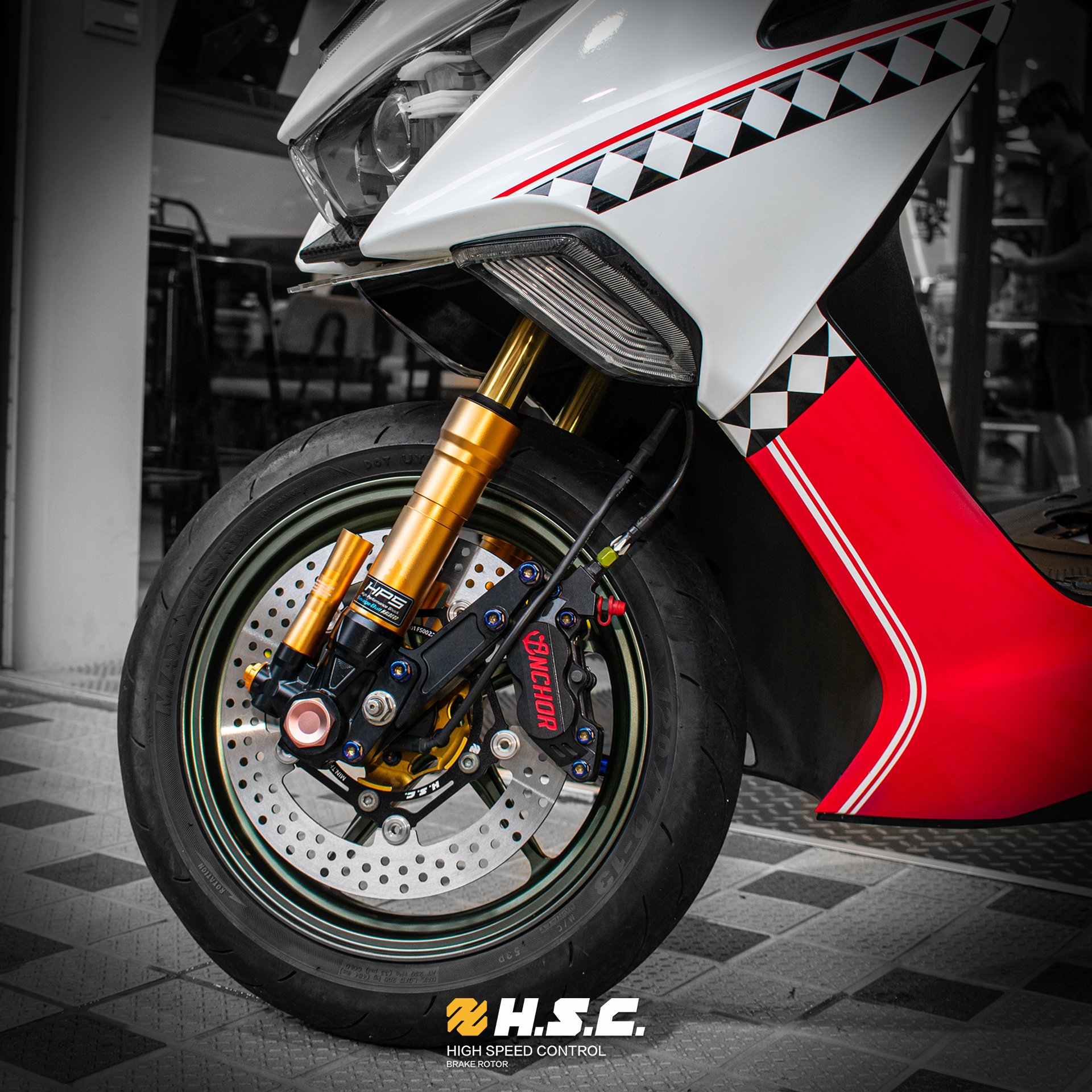 Motorcycle Front Floating Brake Discs Rotors Brake Discs System for YAMAHA FORCE1.0 SAMX