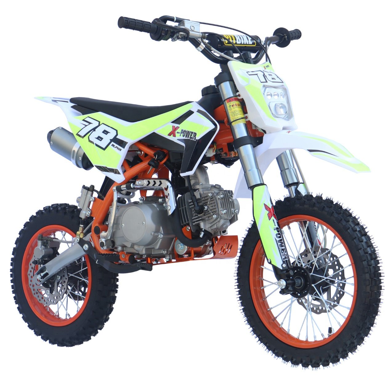 D7-18 Off-road Motorcycles Motorbike Cross Pocket Bike Pit Bike 4 Stroke Engine Gas 125cc Dirt Bike for Sale