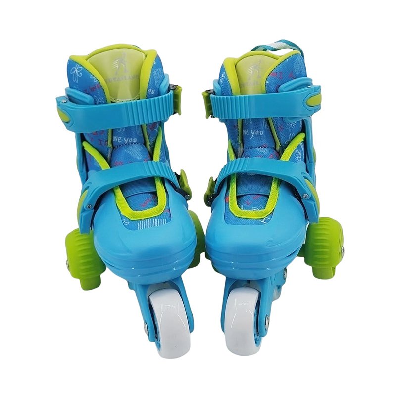 Wear Resisting Breathable Adjustable Roller Skates Removable Roller Skate Shoes for Begin Kids