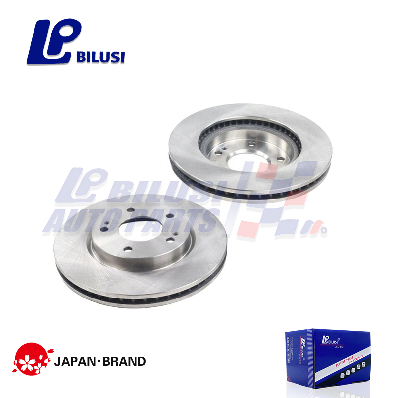 Bilusi OEM MR510966 New Front Axle Brake Disc Kit Rear Axle for Mitsubishi Lancer & Chrysler