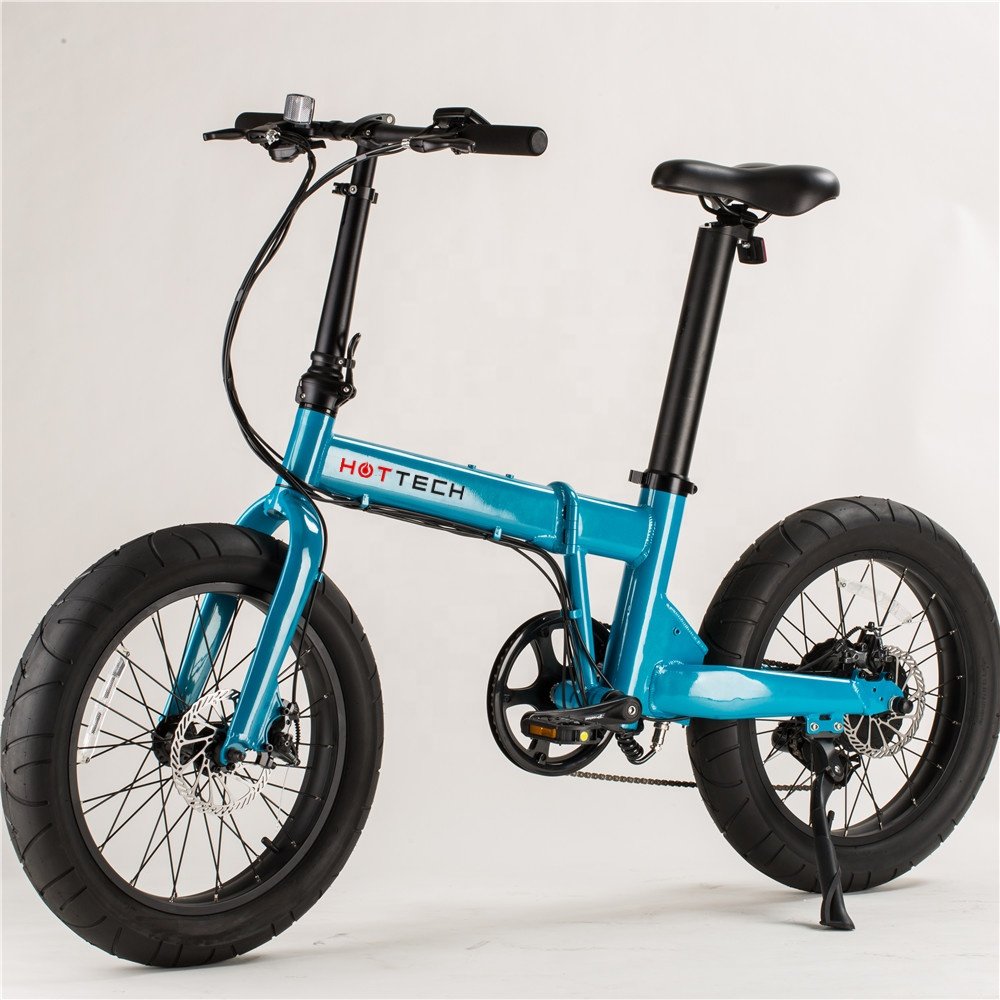 20 Inch China Factory Fat Tire Kit Electric Bike Hidden Lithium Battery City E Bike Folding Electric Bicycle