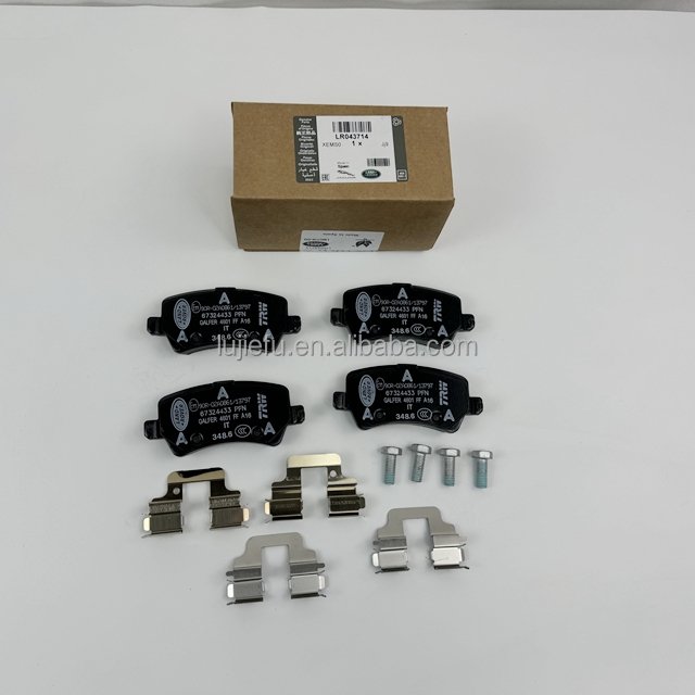 For Land Rover Range Rover Evoque L538 Rear Brake Pads; Rear Braking System Friction Pads.LR043714 LR043285 LR134695 LR027129