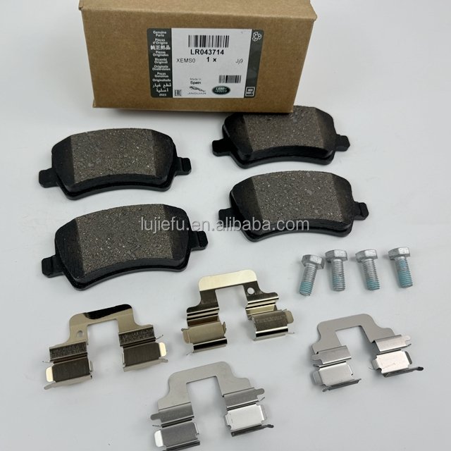 For Land Rover Range Rover Evoque L538 Rear Brake Pads; Rear Braking System Friction Pads.LR043714 LR043285 LR134695 LR027129