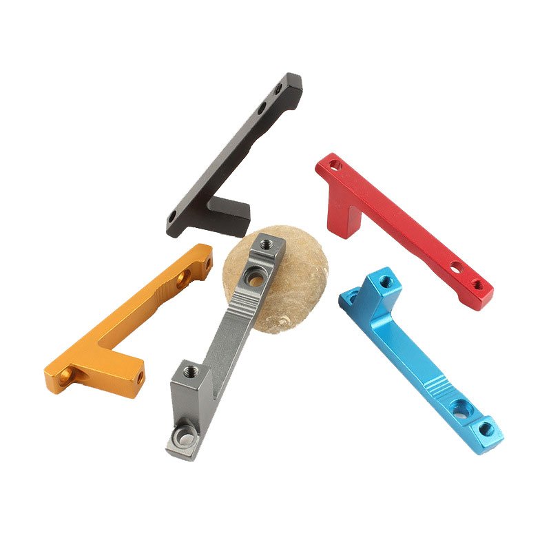 MTB Disc Brake Caliper Adapter 180/203mm Aluminium Moutain Bicycle Disc Brake Rotor Adapter Front Rear Cycling Accessory Adapter