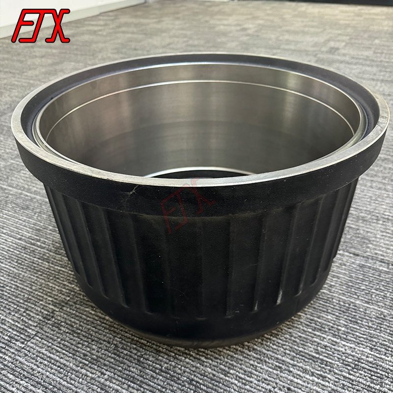 Chinese Factory Made Good Price Axle Spare Parts Brake Drum for Various Models German Type Brake Drum