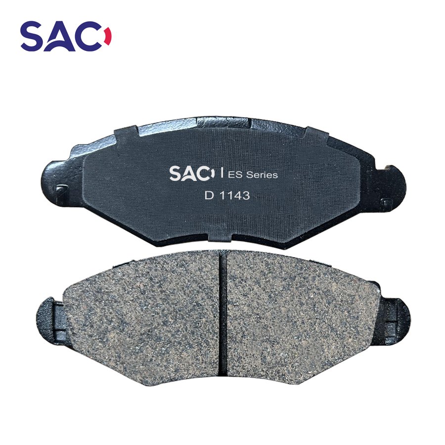 SAC Original Quality Brake Pad Supplier D1143 4252.12 4252.28 Front Brake Pad for Peugeot 206 306