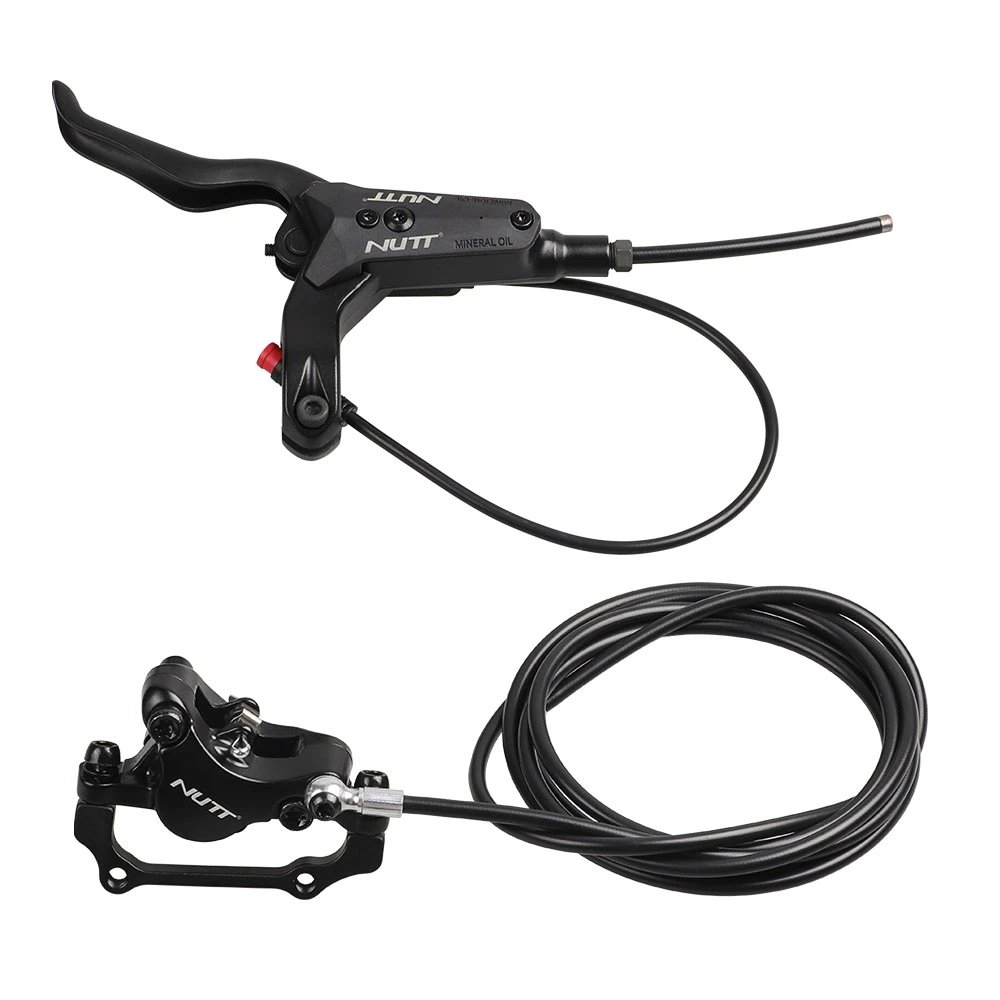 NUTT Electric Scooter Hydraulic Disc Brake 140 160mm B C Power-Off Line Wire With HS1 Rotor for Zero 10X 11X KUGOO G1 E-scooter