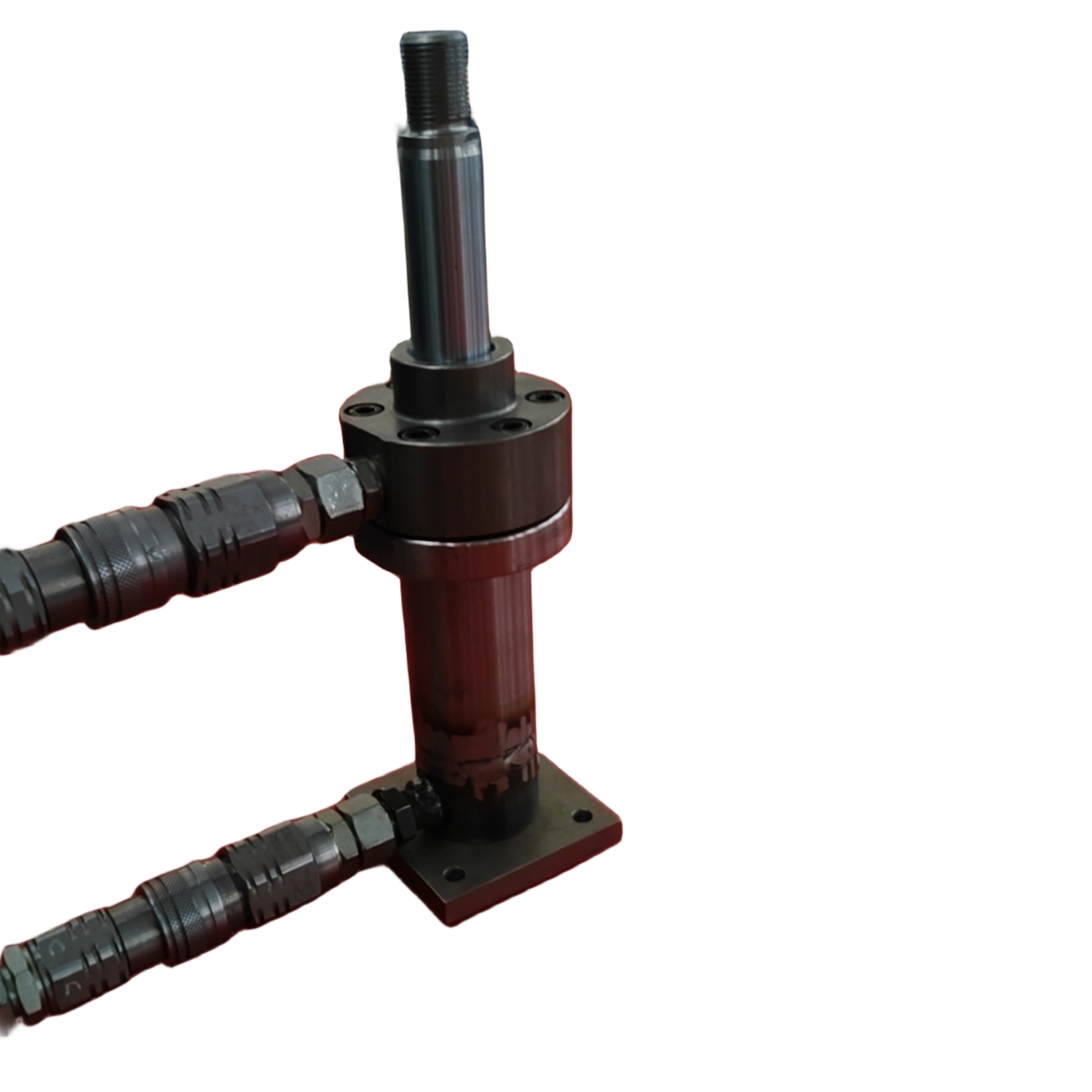 Manufacture Customized 50-35-80 Hydraulic Oil Cylinders with Base Flanges