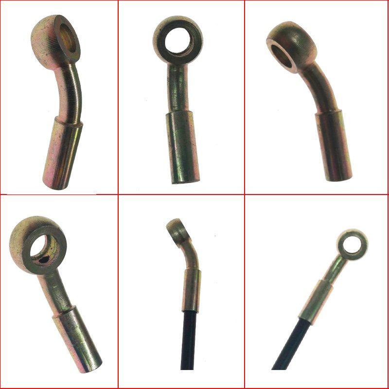 AN3 Stainless Steel Aluminum Auto and Motorcycle Brake Hose Fittings Banjo 28 Degree Banjo Fittings China Factory