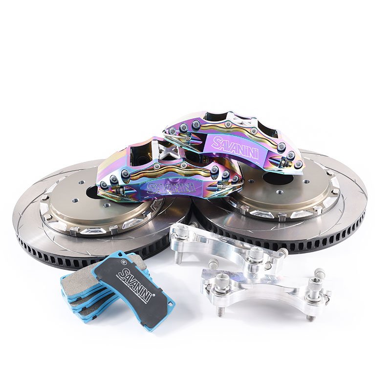 Custom Blue Caliper Aluminum Anodizing Front Wheel 6 Piston Big Brake Kit for Jaguar F-PACE (X761)