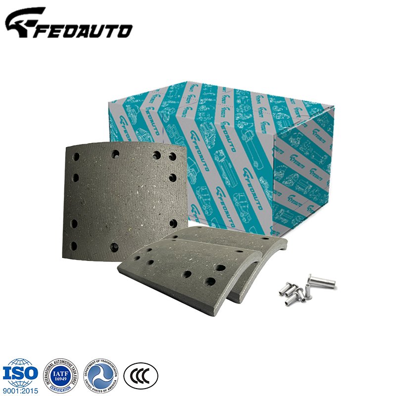 Factory Hot Sale 19036 19037 Heavy Duty Truck Brake Shoe Lining 4515