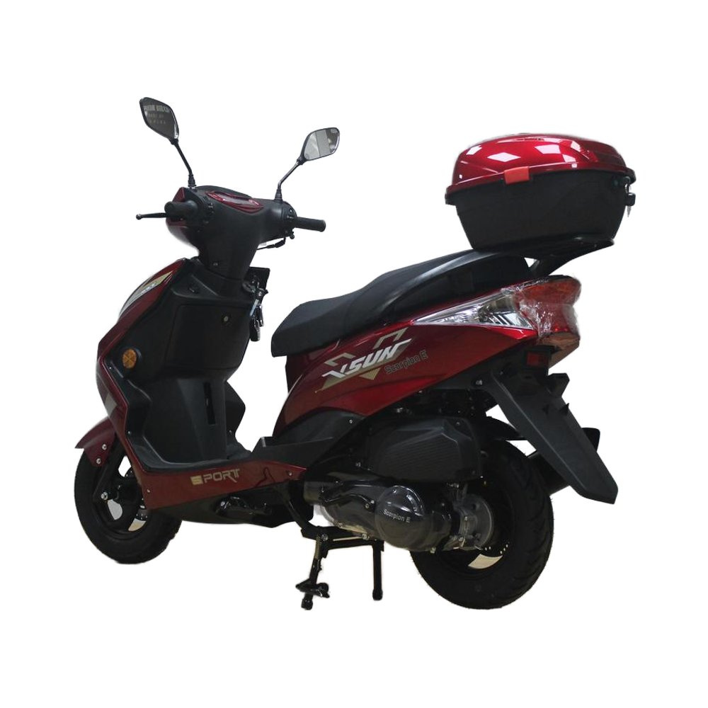 New 4 Stroke Off-Road Gas Scooter with DISK Brake 125cc Displacement Bike Features