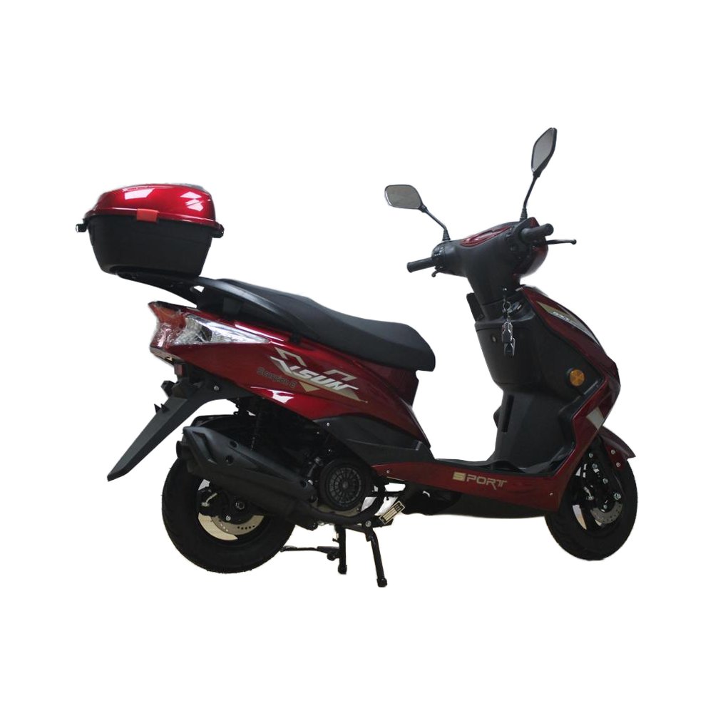 New 4 Stroke Off-Road Gas Scooter with DISK Brake 125cc Displacement Bike Features