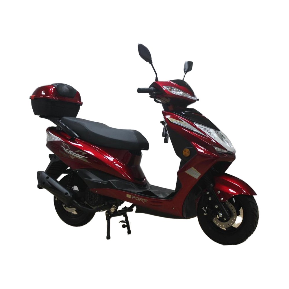 New 4 Stroke Off-Road Gas Scooter with DISK Brake 125cc Displacement Bike Features