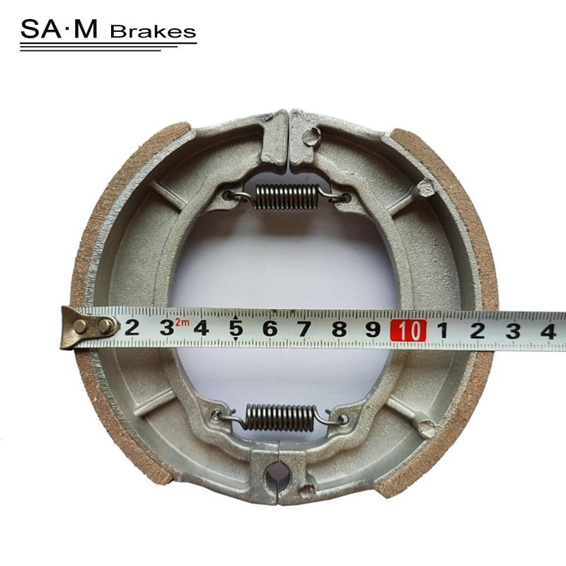 SAM Motorcycle Brake Shoe for Yamaha RS100, CRYPTON,HD3 FR,STX125,VEGA,X-1,YBR125,YL2GF Rear