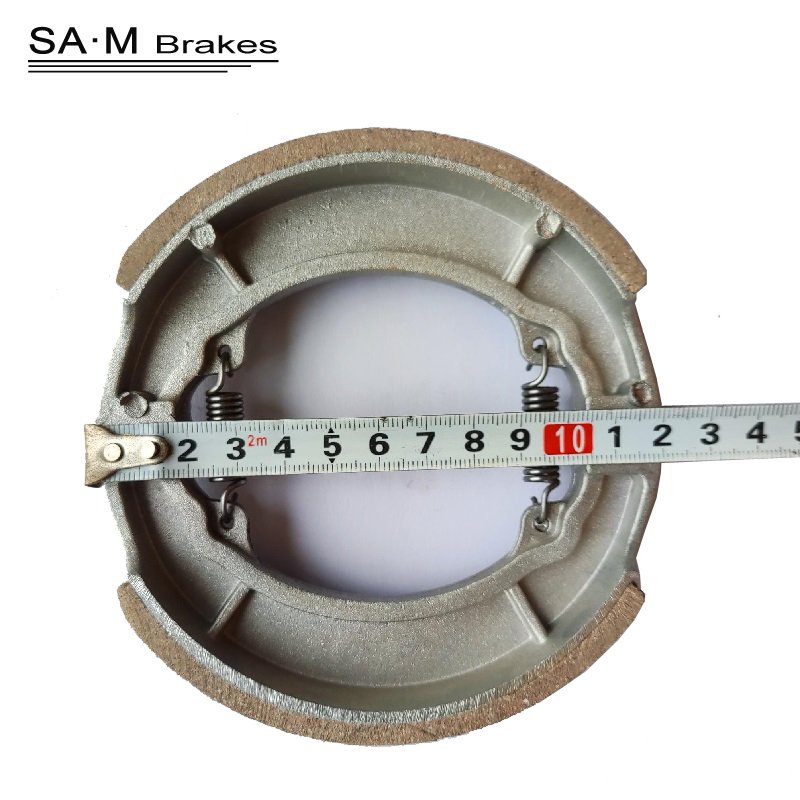 SAM Motorcycle Brake Shoe for Yamaha RS100, CRYPTON,HD3 FR,STX125,VEGA,X-1,YBR125,YL2GF Rear