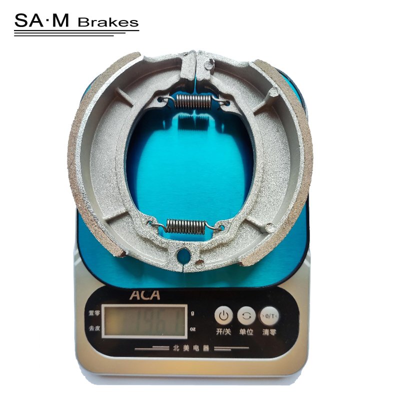 SAM Motorcycle Brake Shoe for Yamaha RS100, CRYPTON,HD3 FR,STX125,VEGA,X-1,YBR125,YL2GF Rear