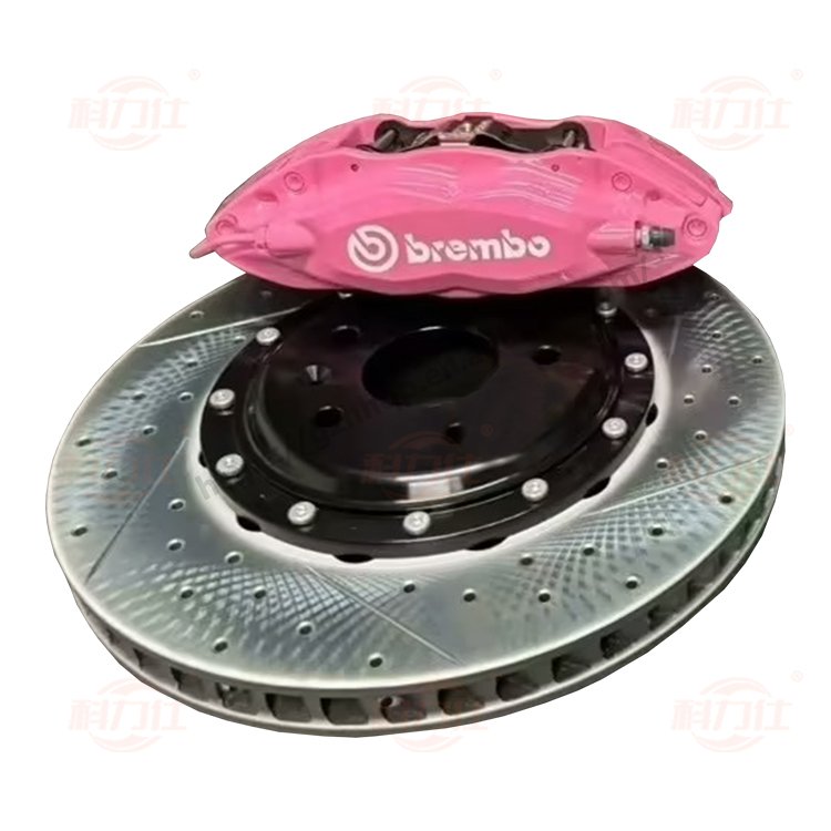 Factory Customized Auto Brake Casting 18Z 6 Pot Aluminum Brake Caliper355/380MM Rotor for VW Tiguan PASSAT Polo Golf GTI EOX CC