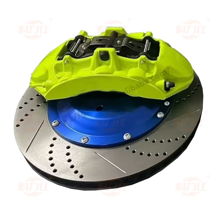 Factory Customized Auto Brake Casting 18Z 6 Pot Aluminum Brake Caliper355/380MM Rotor for VW Tiguan PASSAT Polo Golf GTI EOX CC