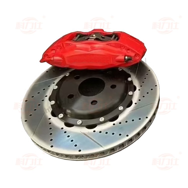 Factory Customized Auto Brake Casting 18Z 6 Pot Aluminum Brake Caliper355/380MM Rotor for VW Tiguan PASSAT Polo Golf GTI EOX CC